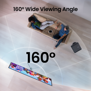 CASIRIS 100" Portable Projector Screen with Stand