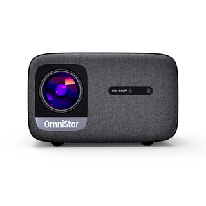 OmniStar L80 + 120" Metal Black Fixed Frame Screen
